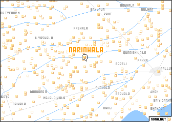 map of Narīnwāla