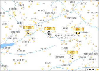 map of Nārīn