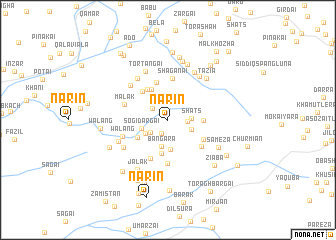 map of Nārīn