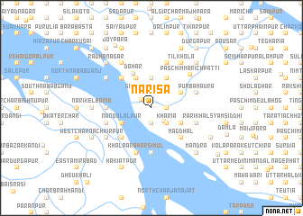 map of Nārisa