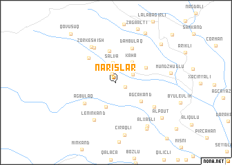 map of Narişlar