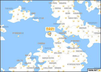 map of Na-ri