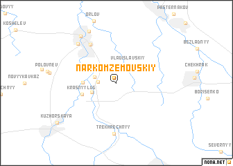 map of Narkomzemovskiy