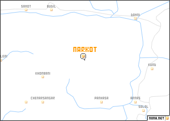 map of Nār Kot