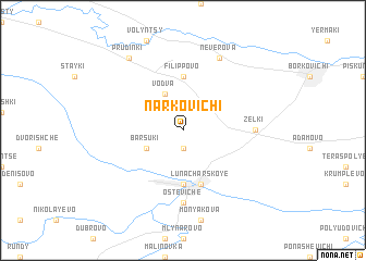 map of Narkovichi