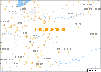 map of Nārlān da Maira