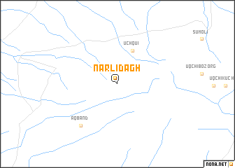 map of Nārlī Dāgh
