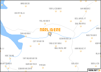 map of Narlıdere