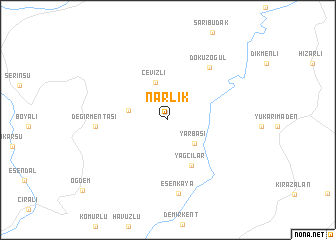 map of Narlık
