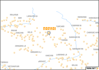 map of Narmai