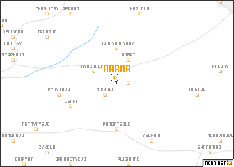map of Narma
