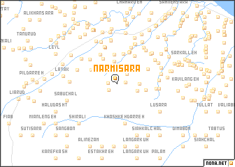 map of Narmī Sarā