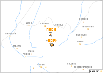 map of Narm
