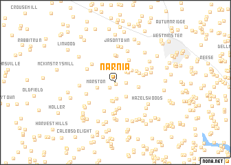 map of Narnia