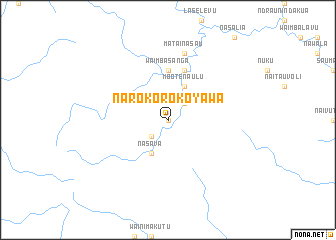 map of Narokorokoyawa