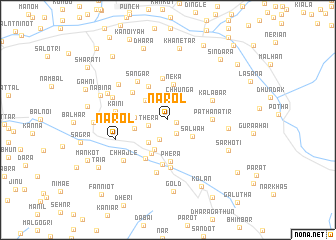 map of Narol
