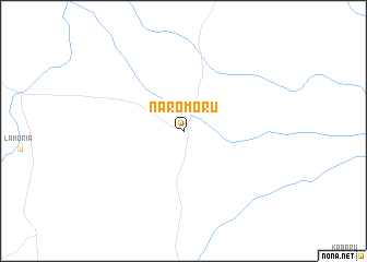 map of Naro Moru