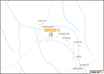 map of Naronyi