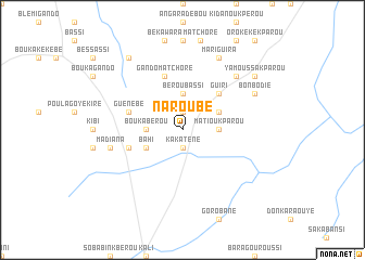 map of Naroubé