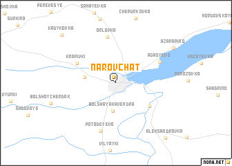 map of Narovchat