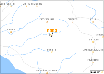 map of Naro