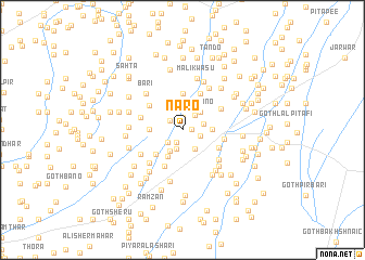 map of Nāro