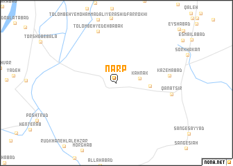 map of Nārp