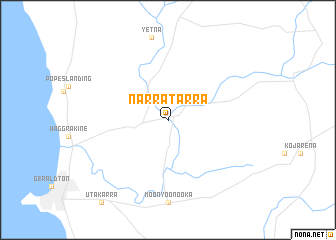 map of Narra Tarra