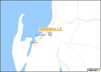 map of Narraville