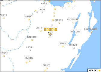 map of Narria