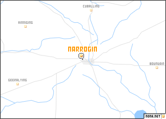 map of Narrogin