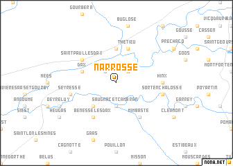 map of Narrosse