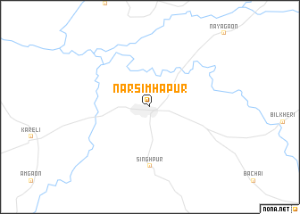 map of Narsimhapur