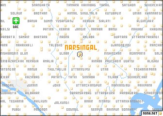 map of Nārsingal
