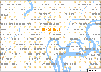 map of Narsingdi