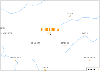 map of Nartiang