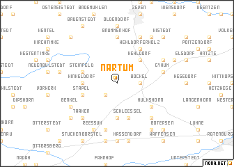 map of Nartum