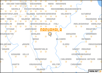 map of Nāruāmāla