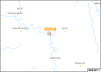 map of Narub