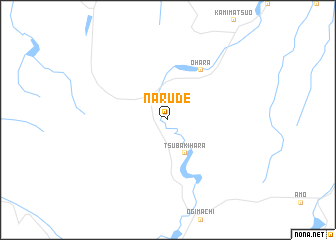 map of Narude