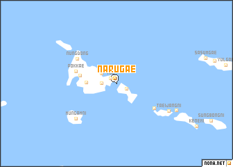 map of Narugae