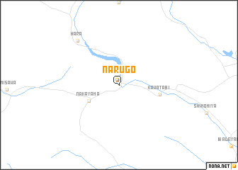 map of Narugo