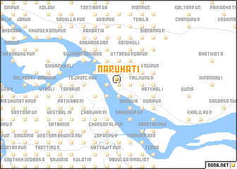 map of Nāruhāti
