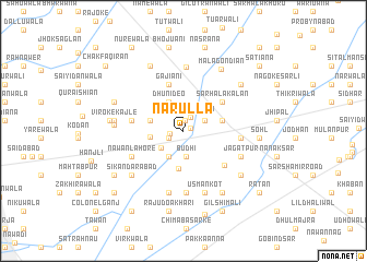 map of Narulla
