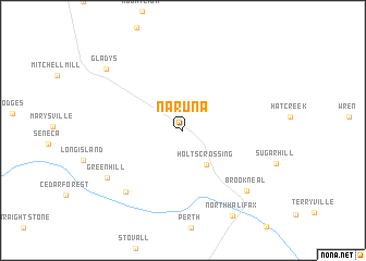 map of Naruna