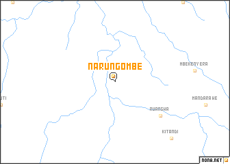 map of Narungombe