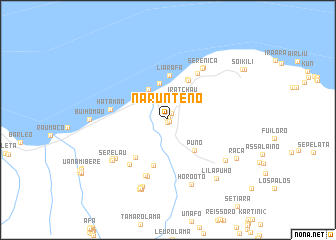 map of Narunteno