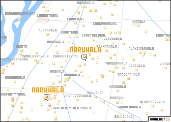 map of Nāruwāla