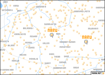 map of Nāru