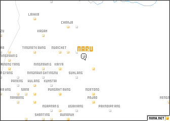 map of Naru